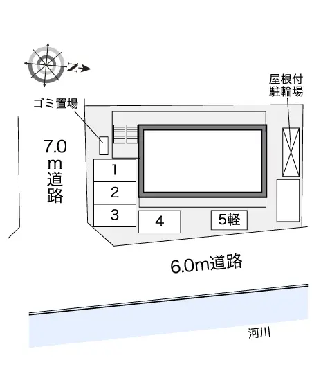 ★手数料０円★浜松市東区植松町　月極駐車場（LP）